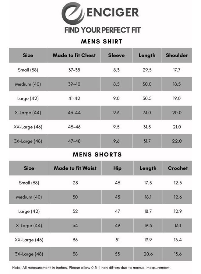 ENCIGER Men's Tropical Co-Ord Set Floral Shirt and Matching Shorts Vacation Outfit for Beach & Casual Wear (MSS1_Black_XXL) - Image 5