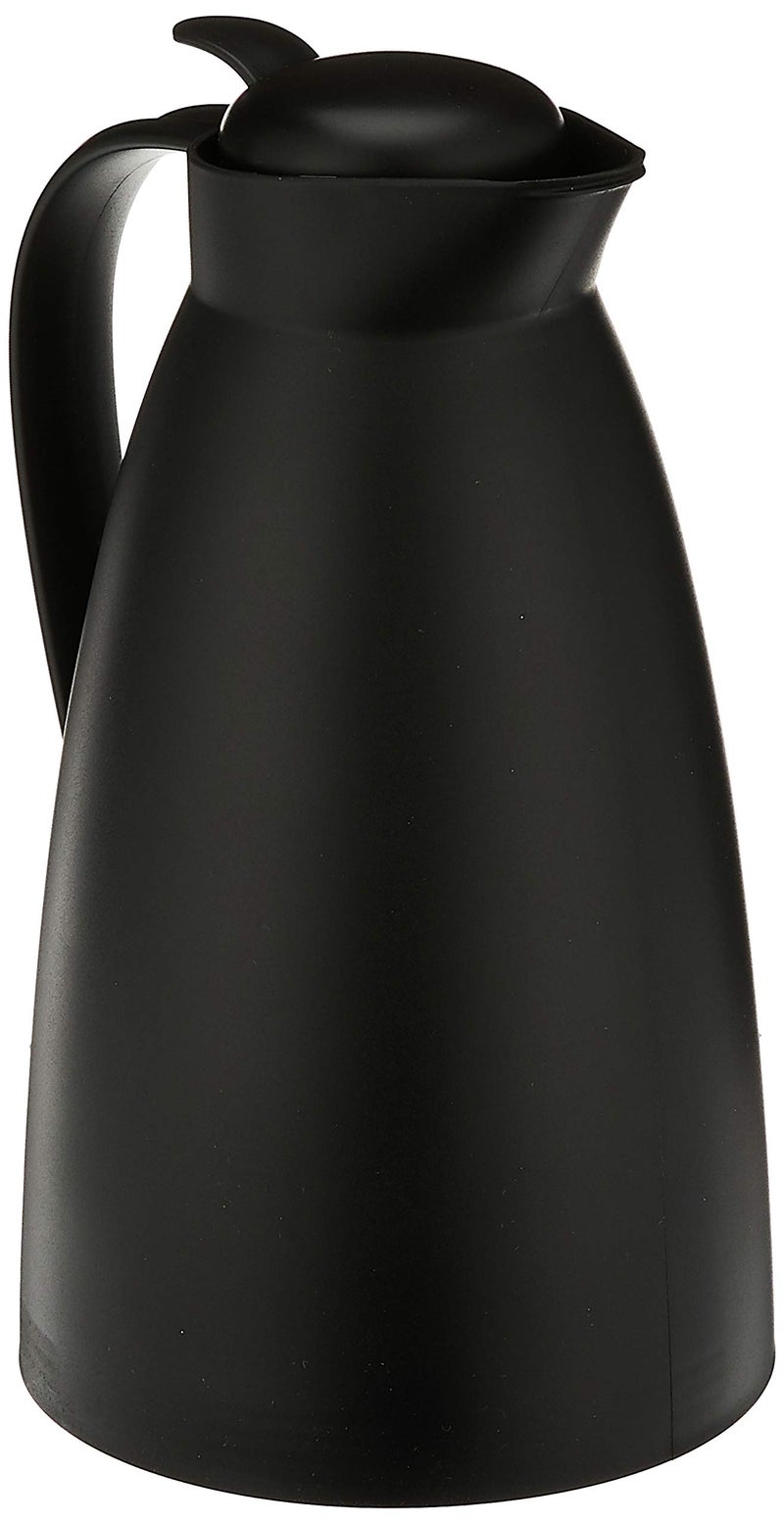 Alfi Glass Vacuum Frosted Plastic Carafe 1 L Black AG2800BK2