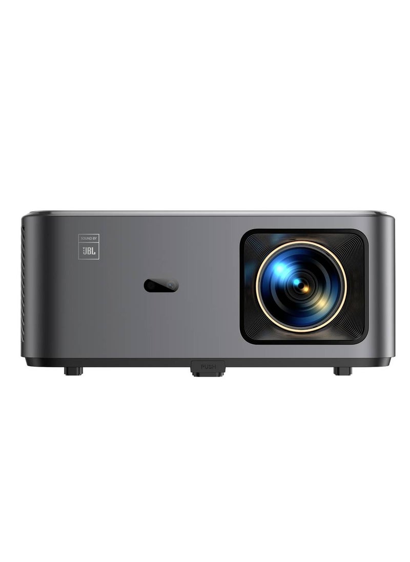 Yaber - Yaber Smart Projector, with Dual JBL Speakers 10W, with Bulit in Android TV, Auto Focus  and Auto keystone correction, support Alexa and NFC - Image 1