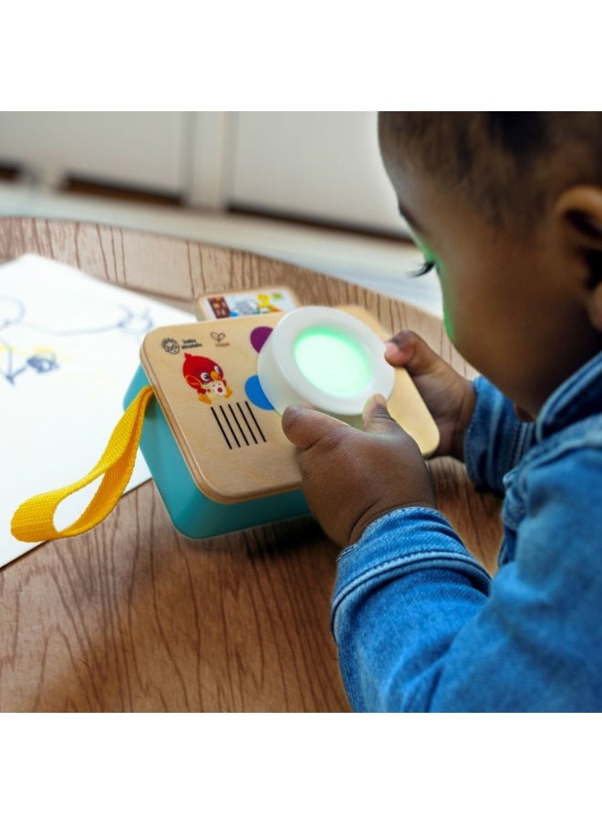 Baby Einstein - Baby Einstein - Hape Learning Lens Toy Camera, Color Learning Toy, Multi-Language Features, Pretend Play, Ages 6 months + - Image 1