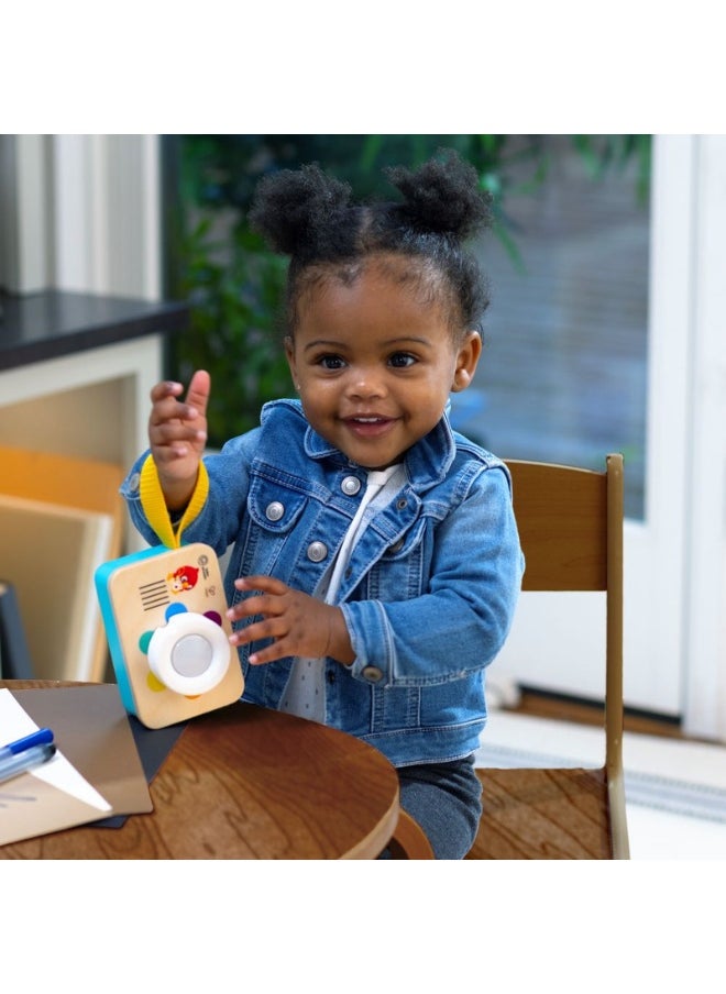 Baby Einstein - Baby Einstein - Hape Learning Lens Toy Camera, Color Learning Toy, Multi-Language Features, Pretend Play, Ages 6 months + - Image 1