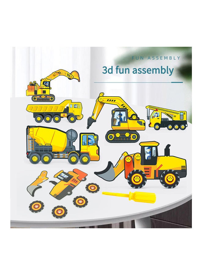 Kidle Puzzle Assembling Combination (engineering Theme) - Image 3