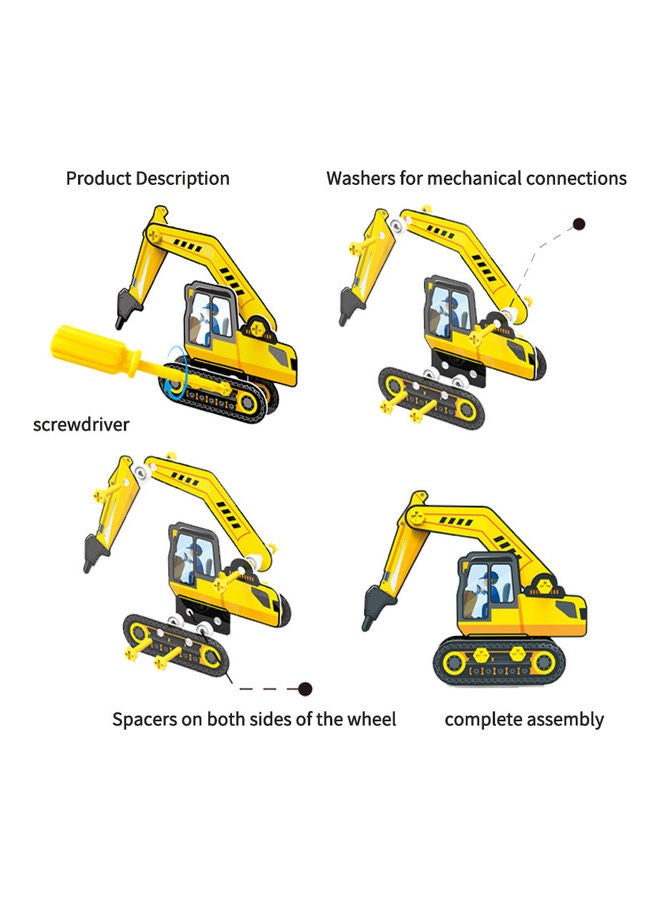Kidle Puzzle Assembling Combination (engineering Theme) - Image 1