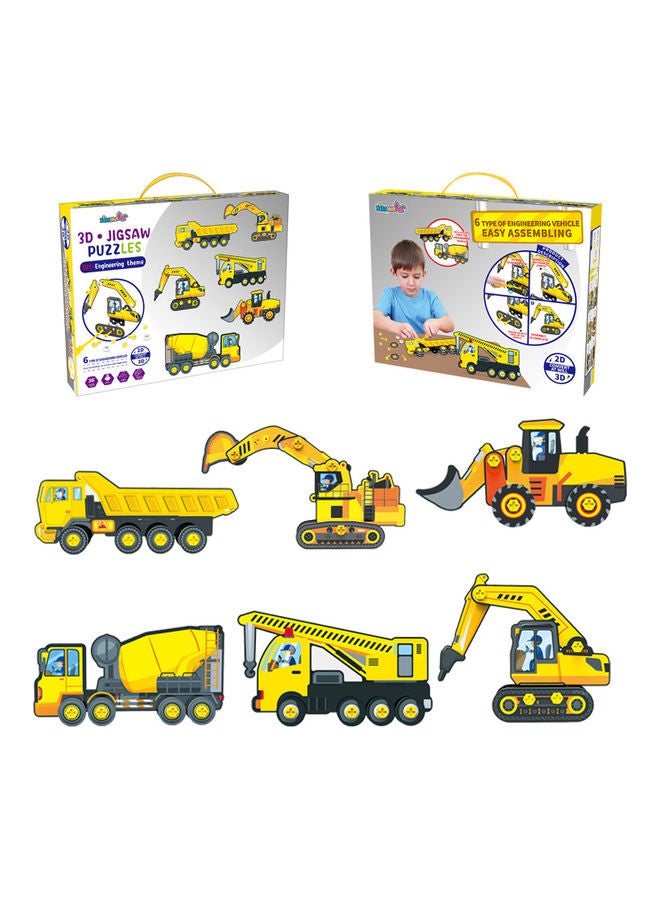 Kidle Puzzle Assembling Combination (engineering Theme) - Image 2