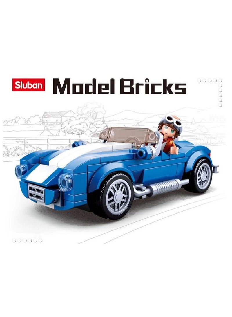 Sluban نموذج سيارة كلاسيكية صغيرة من سلوبان لبناء الكتل - Image 2