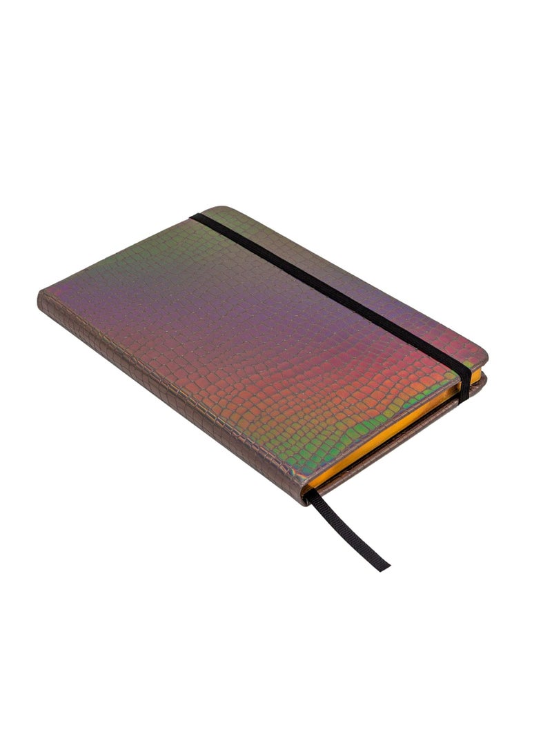Pukka Pad - A5 Size Wild Crocodile Notepad With Elastic Closure - Image 1