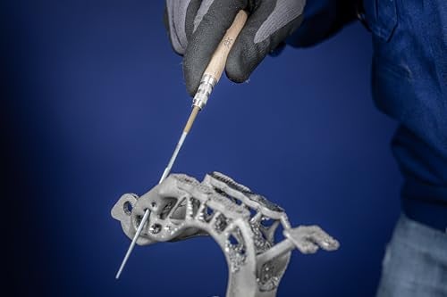 PFERD Needle File Holder, 1 pc. | 3-5/8 inch | Wooden File Handle | 16076 - Quick-mounting wooden handle designed for needle files: 5-1/2, 6-1/4, and 7 inch in length - Image 2