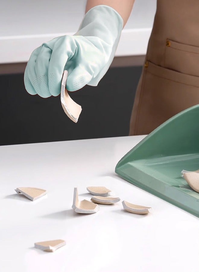 Beauenty Rubber Cleaning Gloves for Household ，Reusable Dishwashing Gloves for Kitchen, Flexible Long-lasting  Waterproof (Light blue) - Image 4