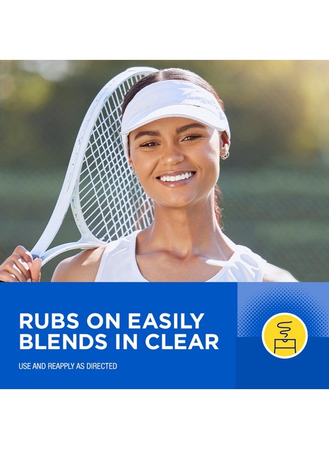 لوشن واقي من الشمس للوجه الرياضي SPF 60+ واقي من الشمس مقاوم للماء واسع الطيف SPF 60+ واقي من الشمس أنبوب 2.5 أونصة سائلة - Image 2