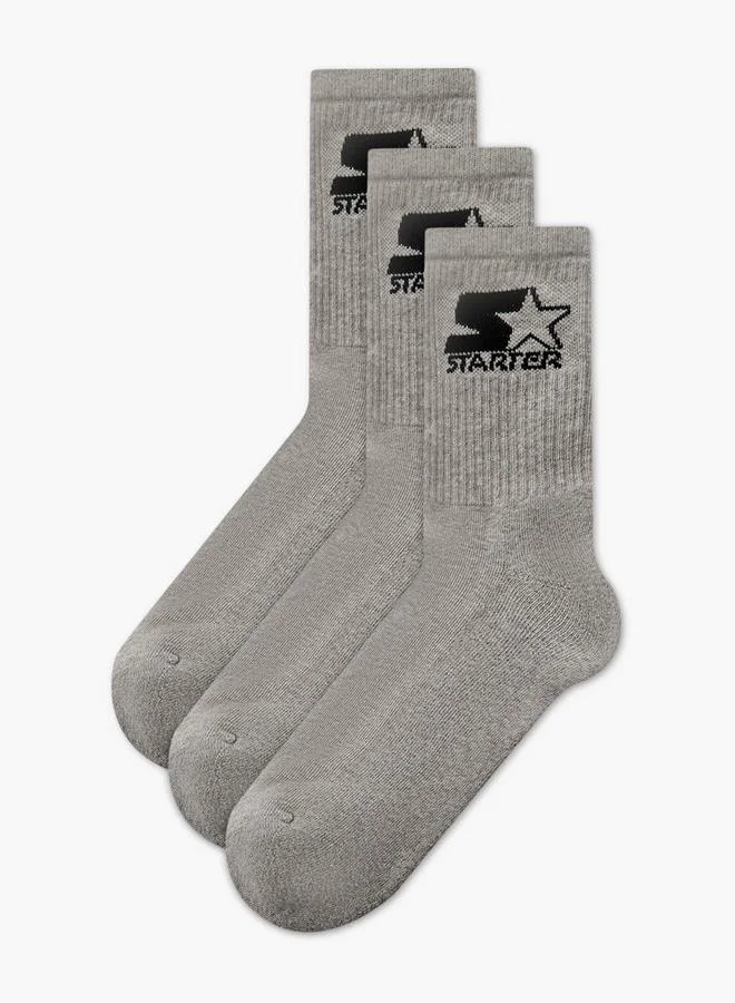 Starter Starter Men Socks Crew Length - Set of 3
