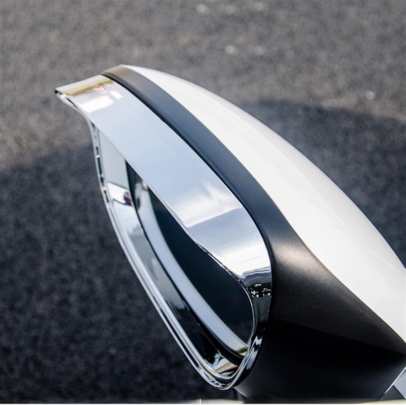 DEMULAX ABS Chrome Car Side Mirror Rain Visor for Mazda CX-5 - Image 3