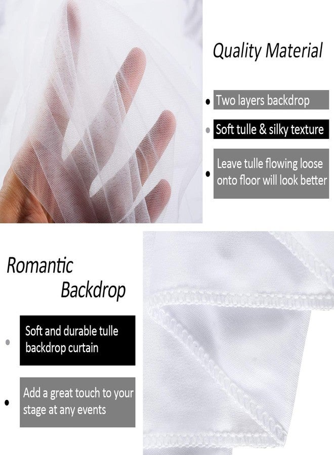 Hemito Bride To Be Decoration Set Combo/bachelorette party decoration 72 Pcs Bride To Be Decoration White Net Curtains LED Metallic Balloons For Cabana Tent Decoration (Pink Silver White Curtain) - Image 4