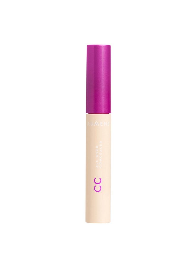 Lumene Under Eye Concealer - CC All-Over Hydrating Concealer with Medium Coverage - Multi-Tasking Under Eye Makeup Infused with Hyaluronic Acid with a Skin-Like Finish - 00 Ultra Light (0.3 fl oz) - Image 1