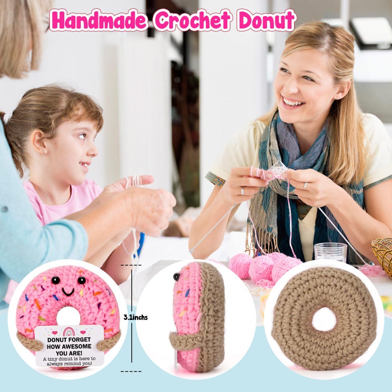 MBL Inspirational Easter Basket Stuffers - Easter Essentials for Kids Teens Employee Appreciation Gifts for Coworker Team, Emotional Motivational Crochet Donut Graduation for College Students Friends - Image 3