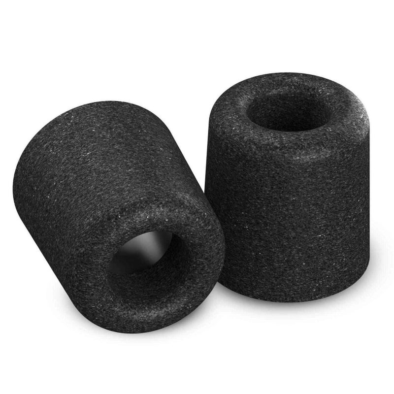 Comply 500 Core Series | Memory Foam Replacement IEM Ear Tips for KZ, Moondrop, FiiO Sennheiser & More | Superior Noise Isolation, Ultimate Comfort, Secure Fit | Black, Small (3 Pairs) - Image 1