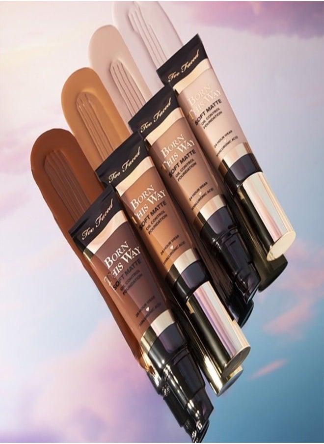 Too FacedCosmetics - TOO FACED Born This Way Soft Matte Foundation Chai - Deep With Golden Undertones 30ml - Image 1
