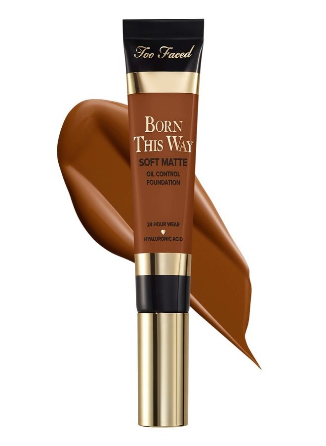 Too FacedCosmetics - TOO FACED Born This Way Soft Matte Foundation Chai - Deep With Golden Undertones 30ml - Image 1