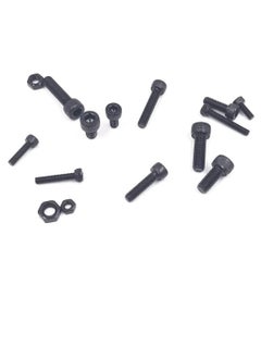 Y&D Cap Screws 50pcs Socket Screw Set M2 M2.5 M3 M4 M5 M6 M8 Flat Head Countersunk Black Grade Alloy Steel Hex Fastener (Size: 20mm, Type: M6)  - Image 4