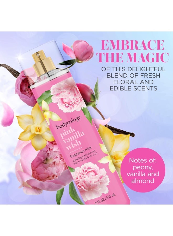 Bodycology Bodycology Long-Lasting Fragrance Body Mist, Pink Vanilla Wish, 8 fl oz - Image 3