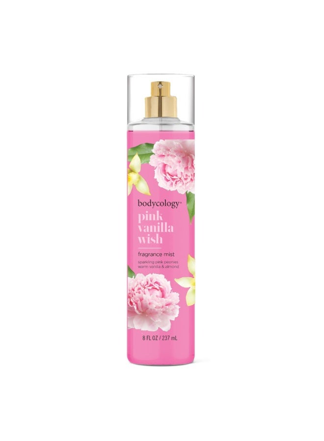 Bodycology Bodycology Long-Lasting Fragrance Body Mist, Pink Vanilla Wish, 8 fl oz - Image 1