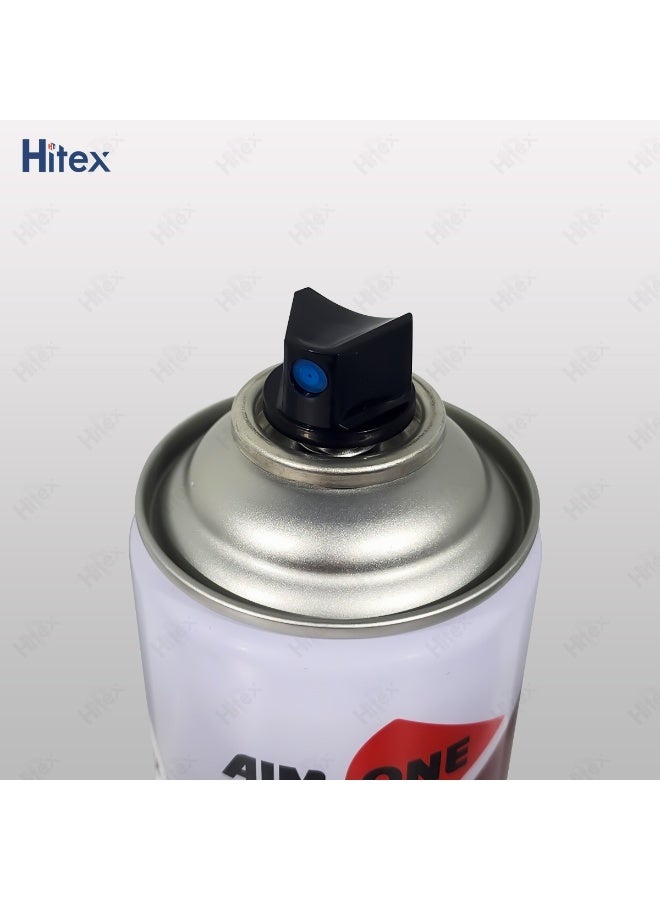 هيتكس برايمر بخاخ إيم ون أسود غير لامع - برايمر سريع الجفاف، مانع للصدأ، مناسب لأسطح السيارات، متعدد الاستخدامات، 450 مل - مثالي للمعادن والبلاستيك والخشب - Image 3