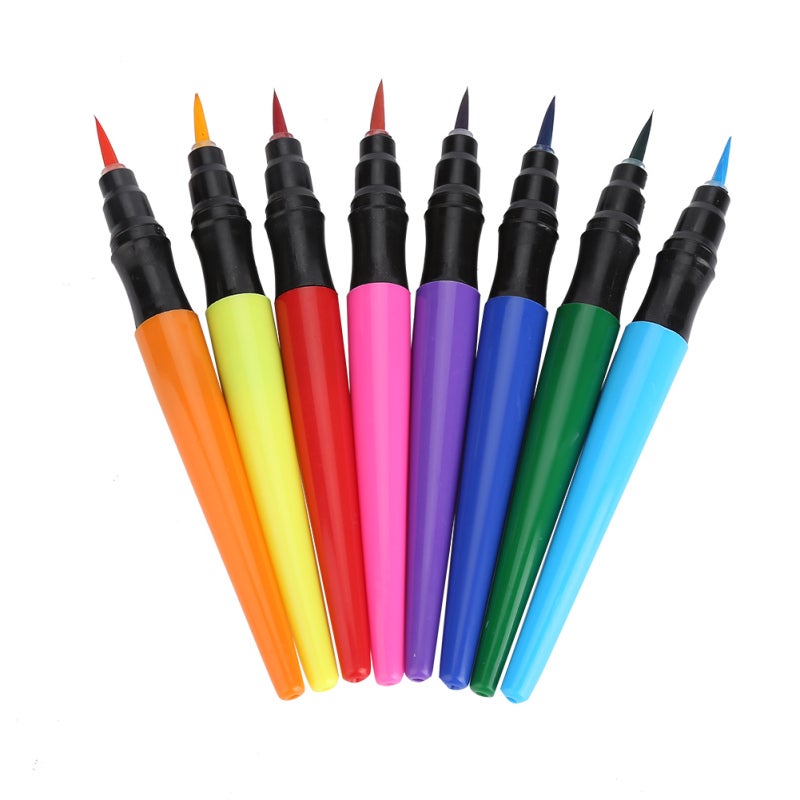 Body Painting Brush Pen: 1 White Non Toxic Washable Easy To Operate Body Art Pen - High Quality Safe Brush Pen For Kids Birthday Party Parent Child Activity - Image 4