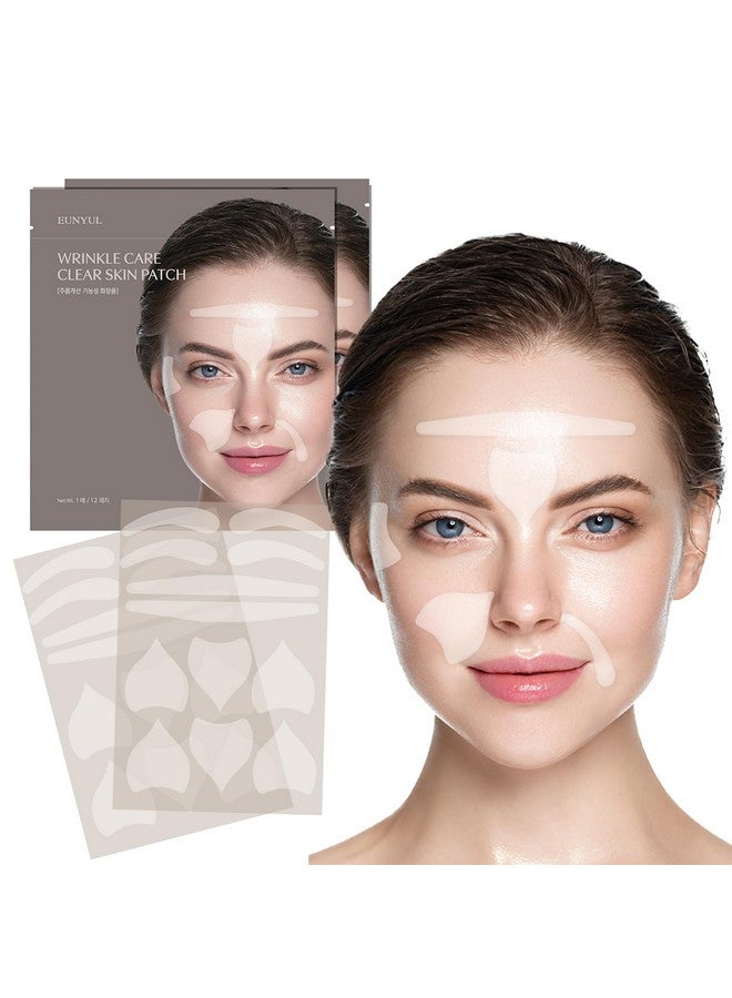 innerest Face Eye Wrinkles Forehead Wrinkle Patches For Face Overnight 72 Pcs - Image 1