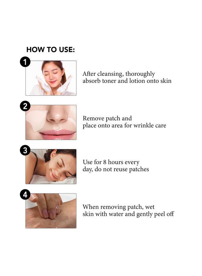 innerest Face Eye Wrinkles Forehead Wrinkle Patches For Face Overnight 72 Pcs - Image 4