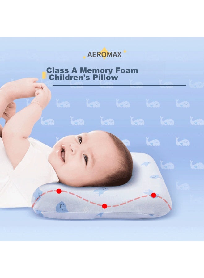 Aeromax Class A Children's Pillow, Memory Foam Pillow, Kids' Sleeping Pillow, Baby Zero-pressure Memory Foam Pillow Core - Image 1