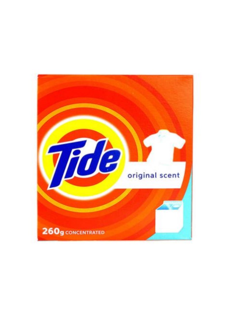 Tide Laundry Powder Detergent Original Scent 260 Gm