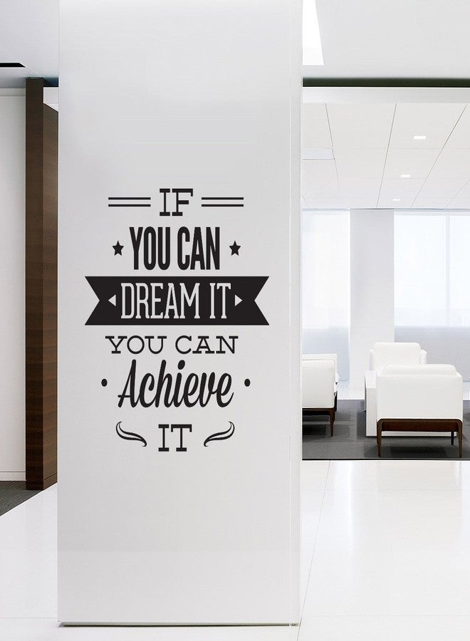 Asmi Collections Self Adhesive PVC Wall Stickers Motivational Quotes - Image 1