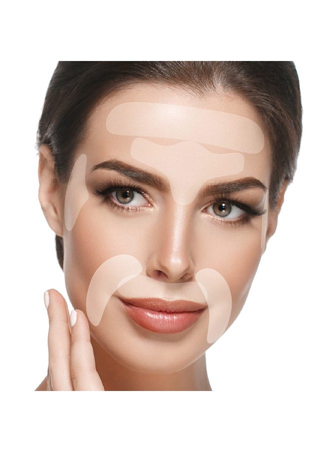 BLUMBODY Face & Forehead Wrinkle Patches - Anti Wrinkle Facial Patches to Smooth Eye, Mouth, Forehead Wrinkles - Non-Silicone Face Tape for Fine Wrinkles between Eyes & Face - Patches (30 day supply)