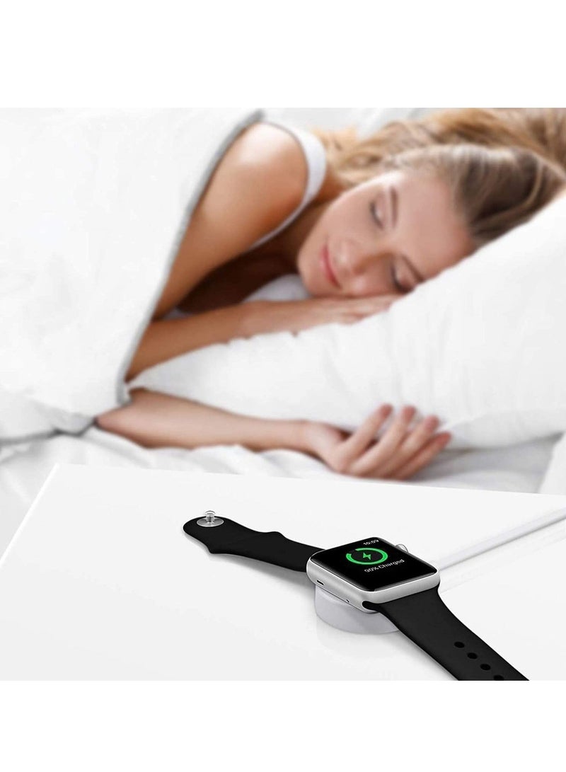 DUSALA Fast Magnetic Wireless Charger Portable Cable Compatible with Apple Watch Series 6/SE/54/3/2/1 38/4/42/44mm 3.3Ft - Image 3