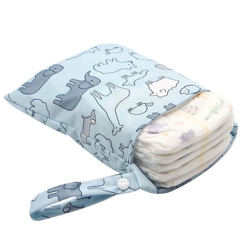 2025 Planet Washable Wet Bag for Travel Stroller Diapers Beach Swimsuits - Image 1