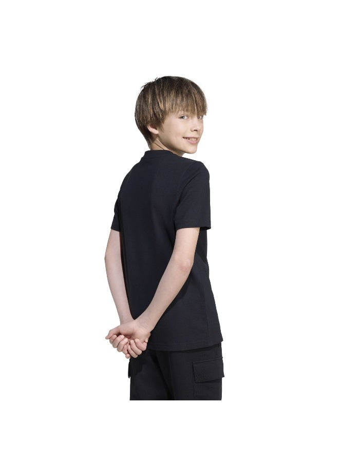 Adidas J Graffiti T Black Training T-Shirts For Junior 7-8Y - Image 3