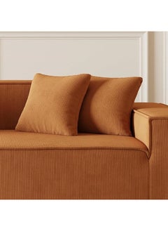 Poppins Home Versatile Modular L-Shaped 3-Seater Fabric Sofa with Ottoman, Assembly Free Design  - Image 5