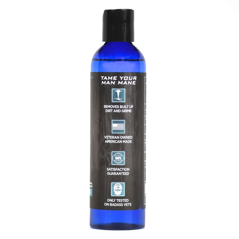 Badass Beard Care Beard Wash for Men - Makes Your Beard Smell Fresh and Clean, Keeps Beard Hair Light, and Skin Hydrated and Refreshed, 8oz - Image 2