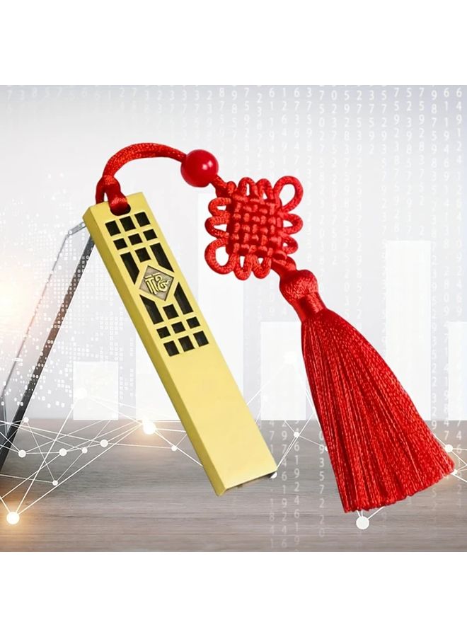 Lansten 128GB USB 3 1 Flash Drive Metal Memory Stick With Red Tassel High Speed Data Storage - Image 5