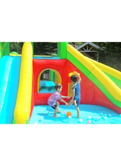 Inflatable Twin Water Slide with bouncer for Kids Outdoor Play - pzsku/Z9C9982AC486782D30045Z/45/_/1716296338/d982dc07-b2db-4ddc-b537-216e6033235a