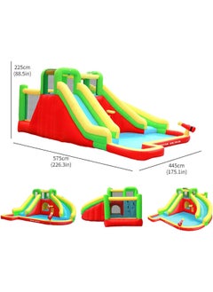 Inflatable Twin Water Slide with bouncer for Kids Outdoor Play - pzsku/Z9C9982AC486782D30045Z/45/_/1716296390/c5087e03-29f3-460a-8cc0-073ccc5d6e8a