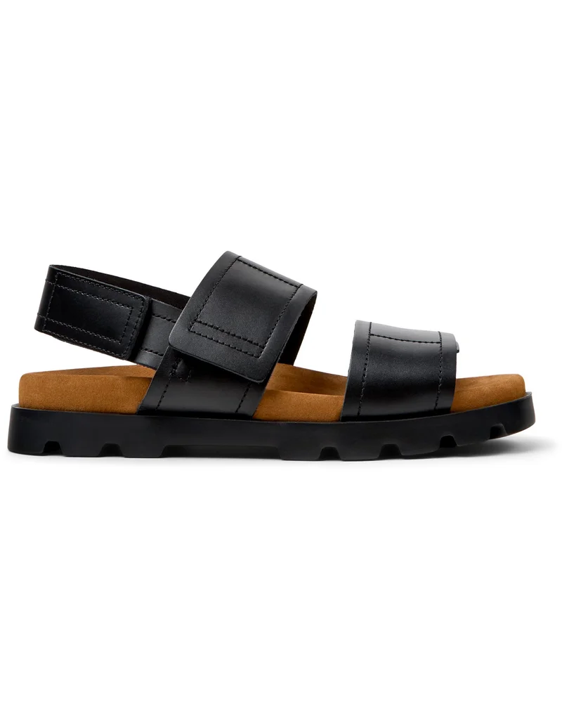 كامبر Brutus Sandal, Men Sandal, Black