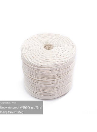 Single 4mm White 500 M/roll {not Waterproof}