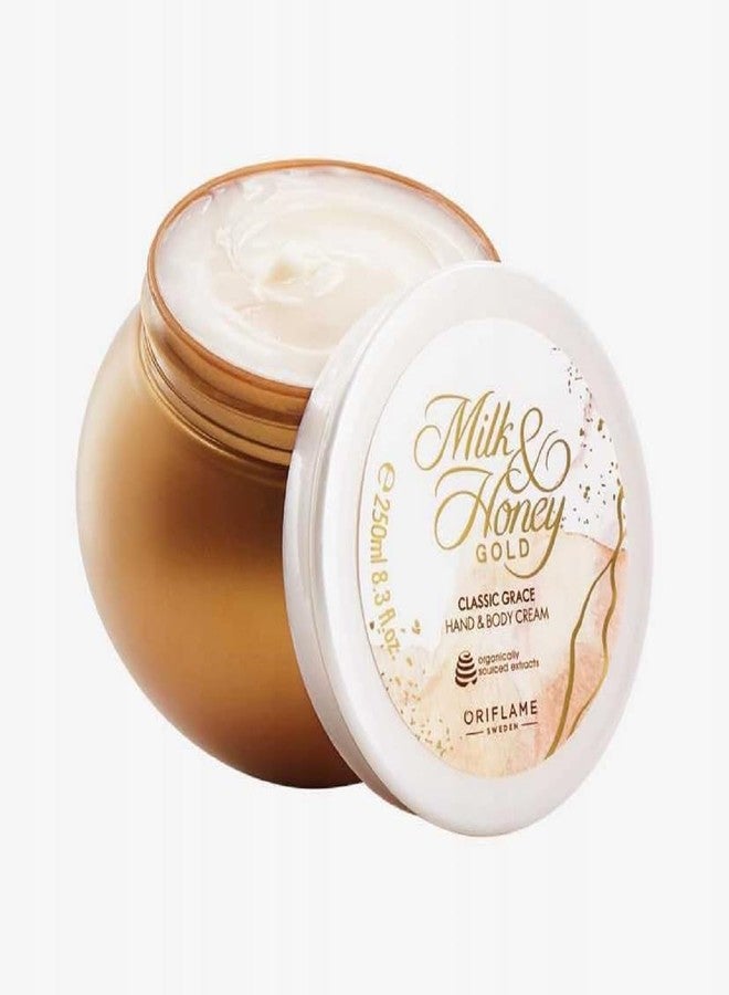 Oriflame Milk and honey classic grace hand and body cream 250 g - Image 1