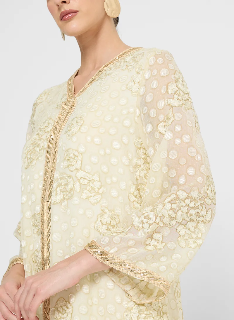Khizana Embroidered Dress