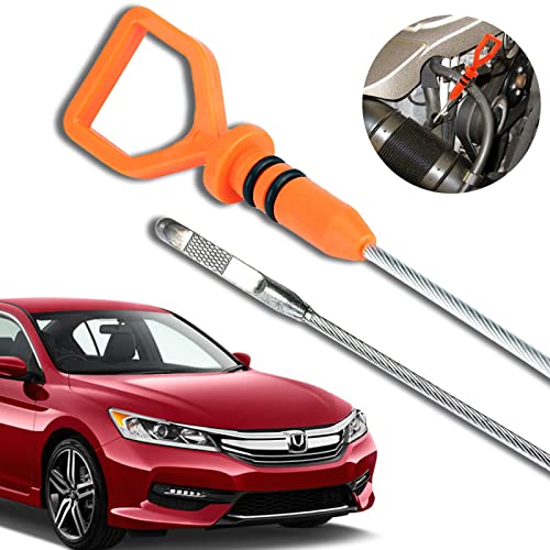 E-Vniko Engine Oil Dipstick Level Dip Stick Compatible with Honda Accord Odyssey Acura RDX MDX RL TL Replace Dipstick 15650RCAA02 - Image 1