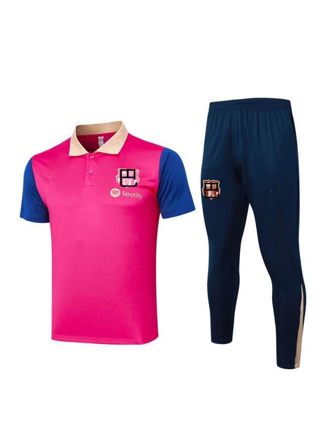 Paris Marseille Brazil International Italy Palmeras Short Sleeve Remote Suit Football Training Suit Polo Shirt
