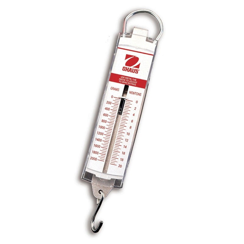 8004-MA Pull-Type Hanging Spring Scales, 2000g x 50g, 72 oz x 2 oz