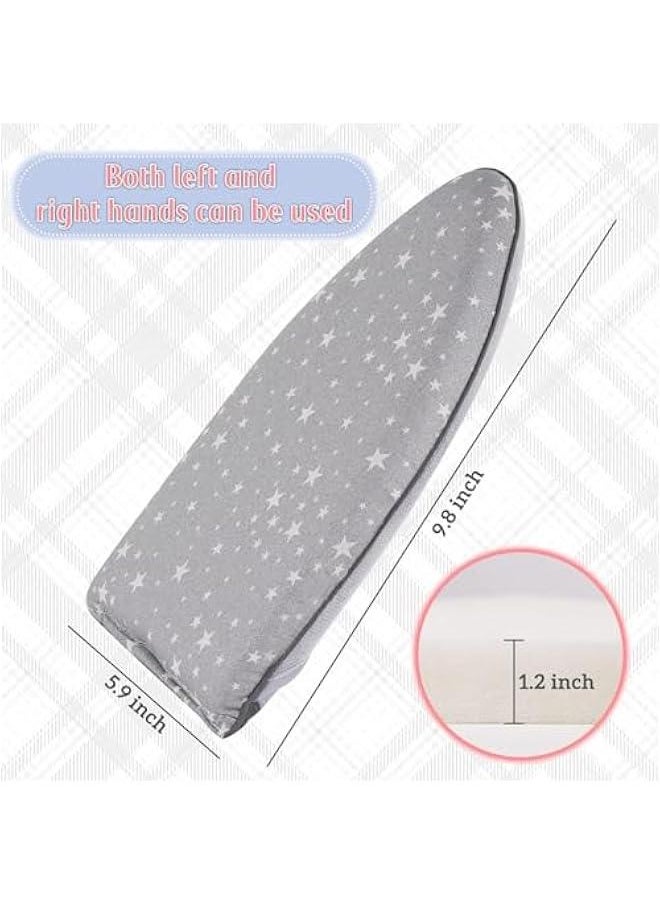 HOOKOR Garment Steamer Ironing Gloves Anti Steam Glove Heat Resistant Garment Steamer Mitt, Garment Steamer Accessories for Clothes (Grey Star)  - Image 2