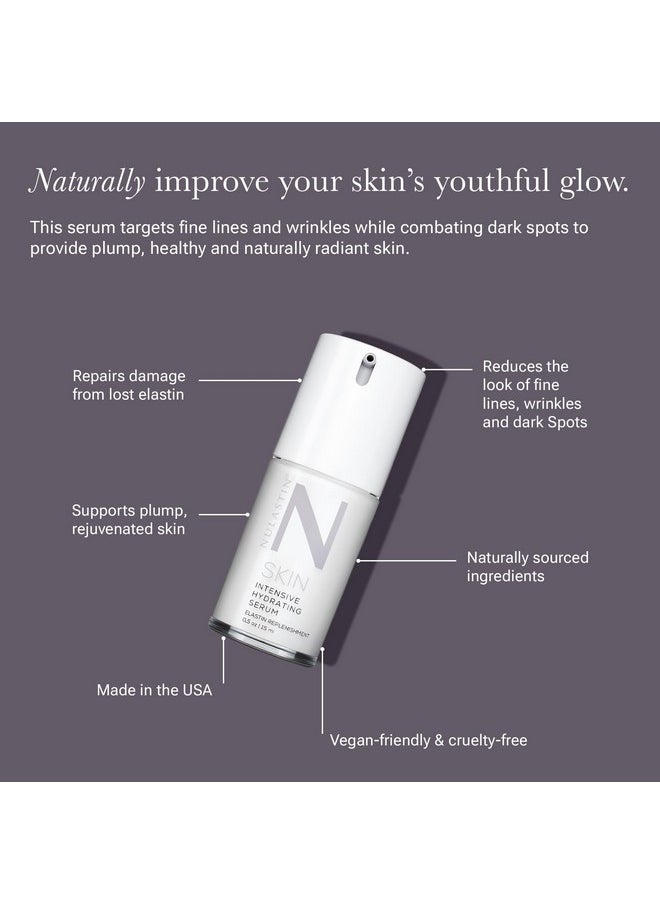 NULASTIN Skin Intensive Hydrating Face Serum With Elastaplex & Hyaluronic Acid For Aging Skin Veganfriendly & Crueltyfree (0.5 Oz)  - Image 2