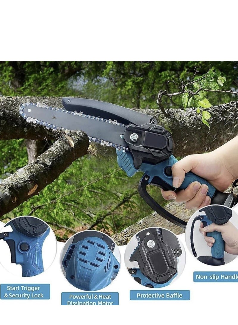 Denx Electric Wood Saw With Rechargeable Battery - Image 3